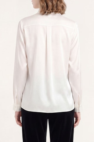 Zijden Blouse Wit - Emporio Armani
