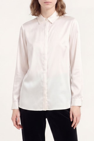 Zijden Blouse Wit - Emporio Armani