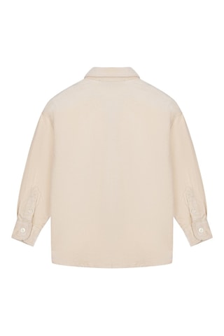 Chemise en velours - Beige - Emporio Armani