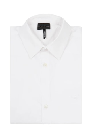 Overhemd Regular Fit - Wit - Emporio Armani