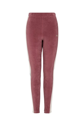 Legging en velours - Vieux rose