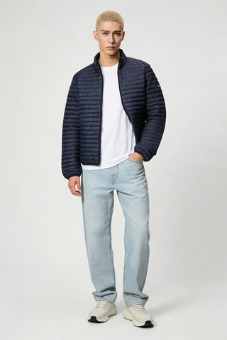 Gewatteerde Jas - Marineblauw - Emporio Armani