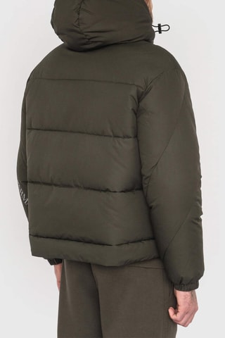 Anorak con capucha - Negro