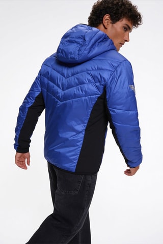 Veste à capuche - Bleu