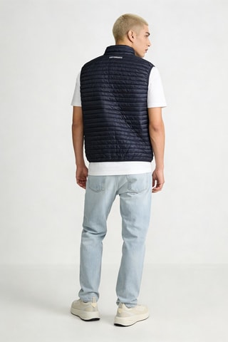 Doudoune sans manches - Bleu marine - Emporio Armani