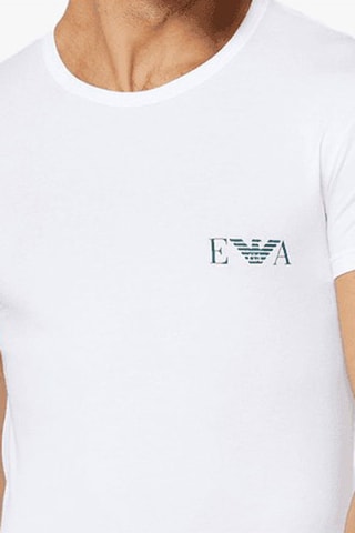 2 camisetas - Blanco y azul marino - Emporio Armani