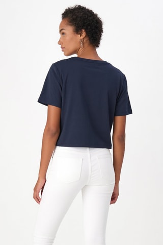 T-shirt - Marineblauw