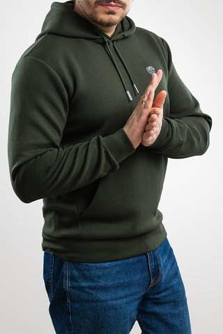 Sudadera con capucha - Caqui