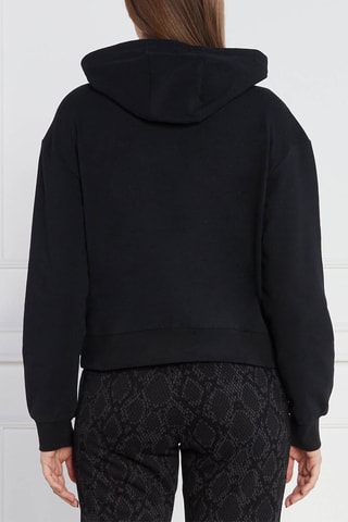 Sweater met capuchon - Zwart