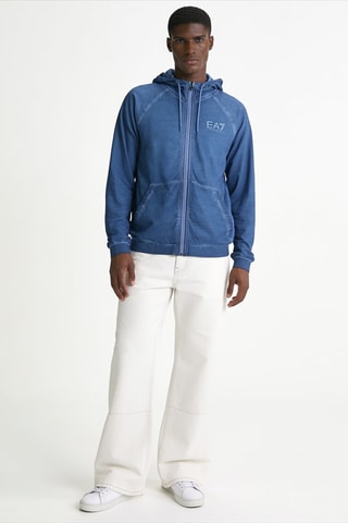 Sweat à capuche - Bleu