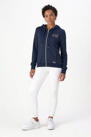 Sweater met Capuchon - Marineblauw