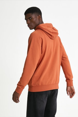 Sudadera con capucha - Naranja