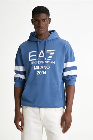 Sweater met Capuchon - Blauw