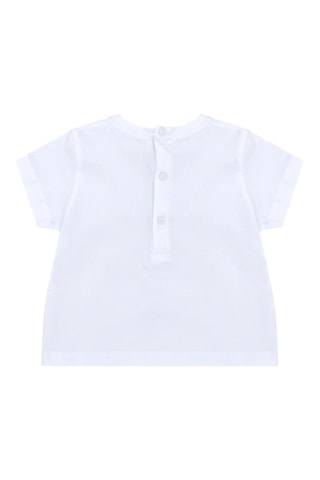 T-shirt et short - Blanc et bleu clair - Emporio Armani