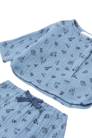 Blouse et pantalon - Ciel