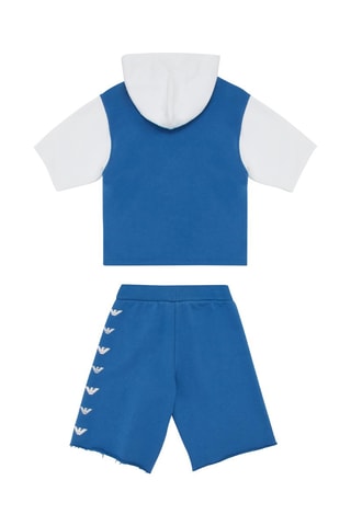 Sweat à capuche et pantalon - Bleu cobalt