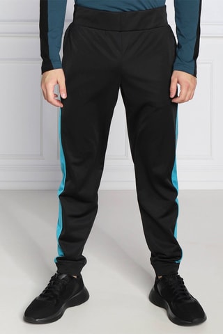 Sweater met Capuchon en Joggingbroek - Zwart en Turquoise