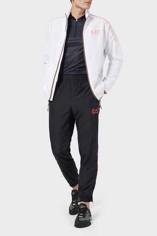Chaqueta y jogging - Blanco y azul noche