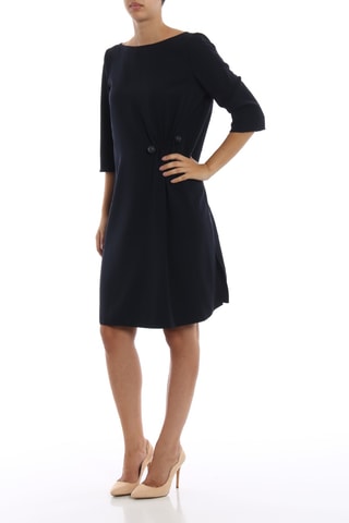 Robe droite - Bleu nuit