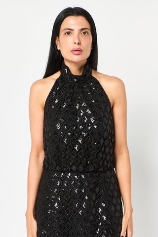 Robe droite - Noir