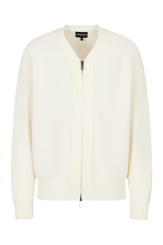 Gilet en laine vierge - Ecru