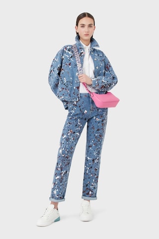 Veste en jean - Bleu