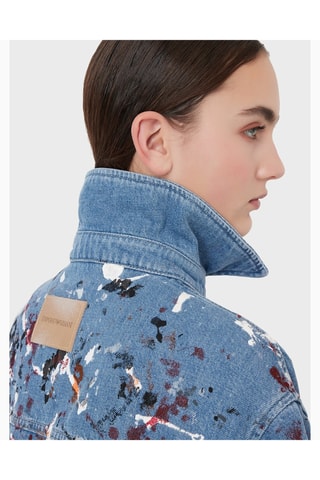Veste en jean - Bleu