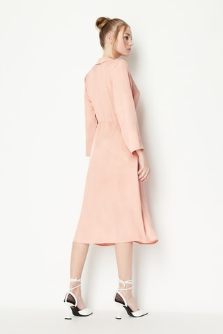 Vestido midi - Coral