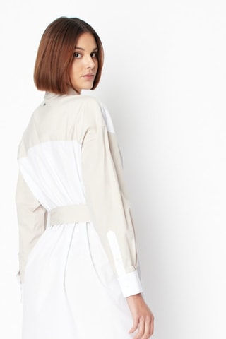 Vestido camisero - Blanco