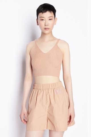 Crop top - Rose poudré
