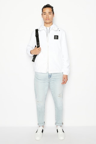 Veste à capuche - Blanc