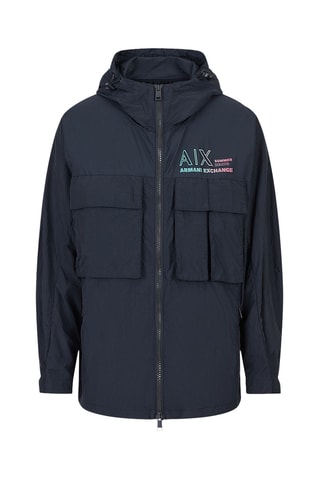 Veste à capuche - Bleu marine