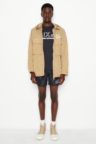Veste à capuche - Beige
