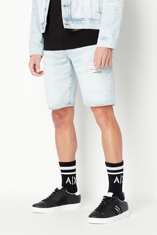 Short vaquero - Azul