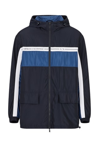 Veste à capuche - Bleu marine