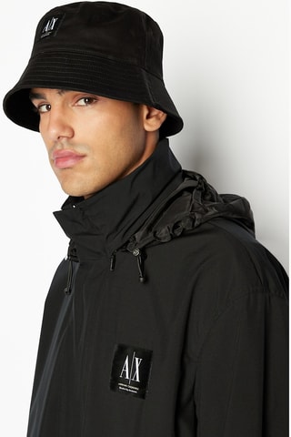 Imperméable à capuche - Noir