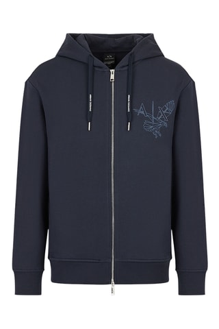 Sweat à capuche - Bleu marine
