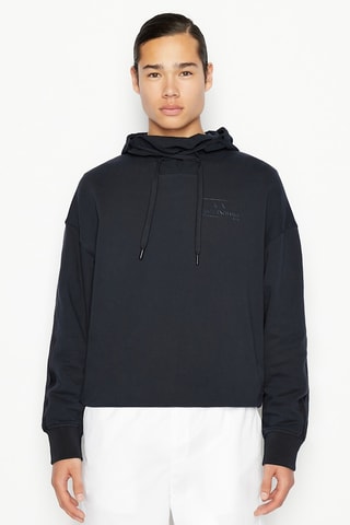Sweat à capuche - Bleu marine