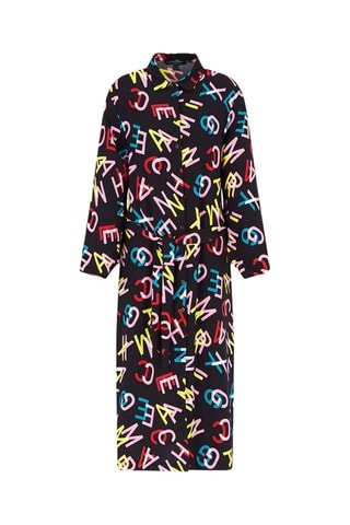 Robe chemise - Noir