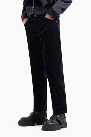 Pantalón de pana - Azul marino