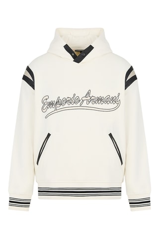 Sweat à capuche - Ecru