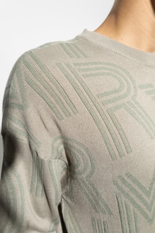 Pull en laine vierge - Taupe et kaki