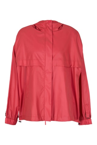 Impermeable con capucha - Rojo