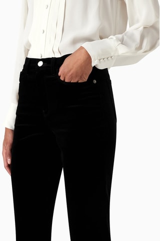Jean taille haute - Noir