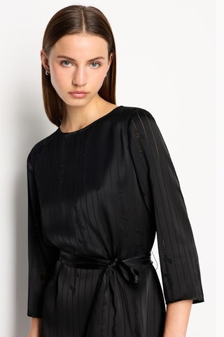 Robe droite - Noir