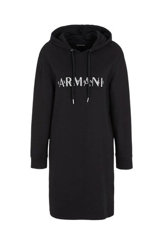 Robe sweat à capuche - Noir