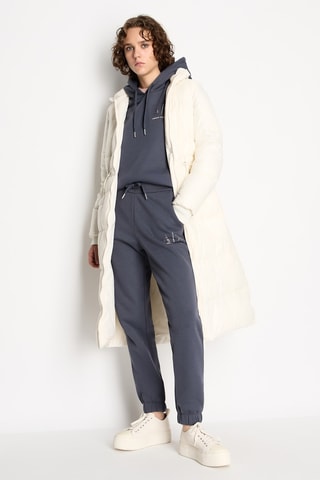 Sweat à capuche - Bleu cobalt