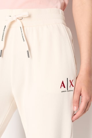 Jogging taille haute - Ecru