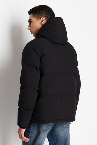 Doudoune à capuche - Noir