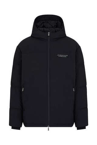 Doudoune à capuche - Noir